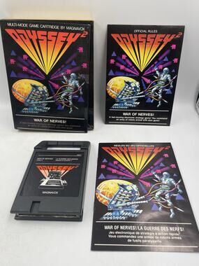 Magnavox Odyssey 2 War Of Nerves CIB-Tested-In Great Condition!-Rare